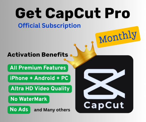 Capcut Pro Subscription